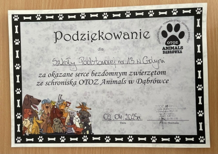 Dziękujemy za wsparcie! 