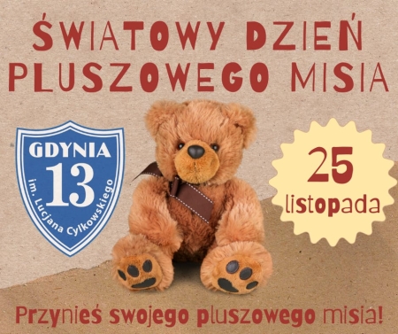 Najbliższy wtorek - Dzień Pluszowego Misia!