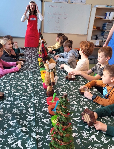 Słodkie warsztaty w drugich klasach