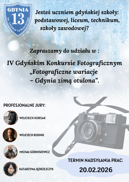 ''Fotograficzne wariacje - Gdynia zimą otulona''