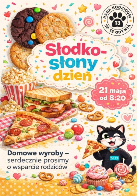 Słodko-słony czwartek - Rada Rodziców zaprasza!