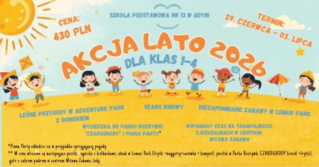 W poniedziałek ruszają zapisy - Akcja Lato 2026