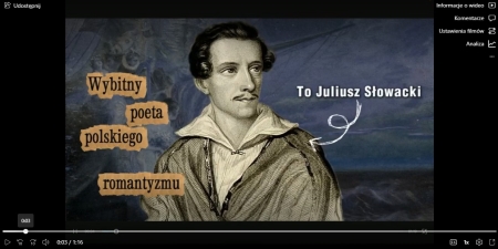 Innowacja pedagogiczna. „Autor też człowiek !- wielcy twórcy literatury oczami ósmoklasist