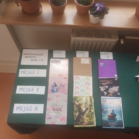 Najpiękniejsze zeszyty klas I-III już znane! 