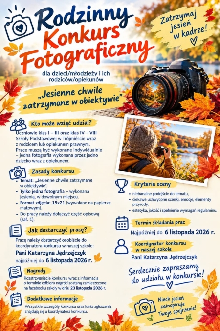 Jesienne chwile zatrzymane w obiektywie