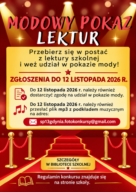 Modowy pokaz lektur 2026
